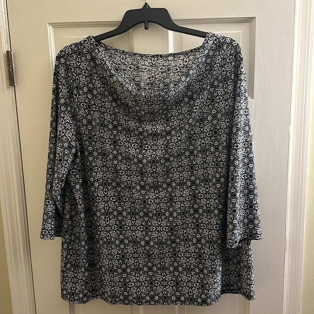 Croft & Barrow 3/4 sleeve shirt